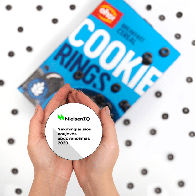 „Cookie rings” produktas 2022 m. išrinktas sėkmingiausia kategorijos naujiena