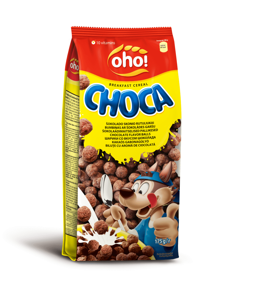 Breakfast cereal chocolate taste “Choca”