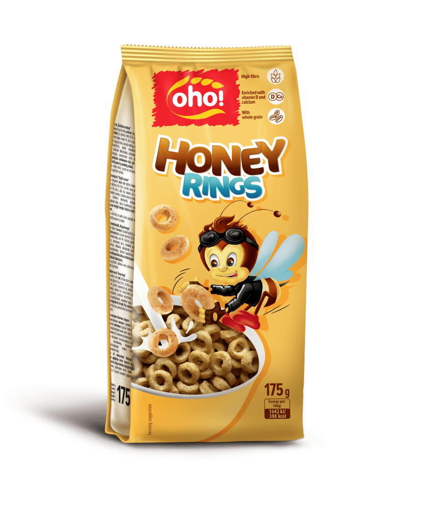 Breakfast cereal “Honey rings”