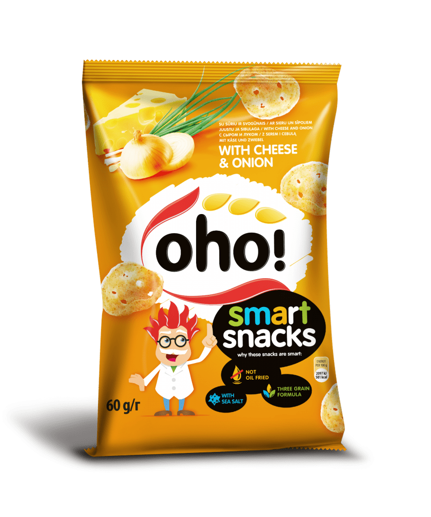 Cheese taste chips “Smart snacks”