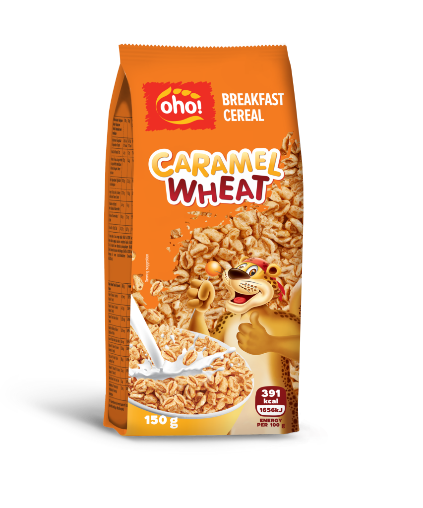 Breakfast cereal “Caramel wheat”
