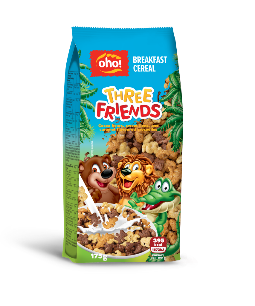 Breakfast cereal “Three friends”