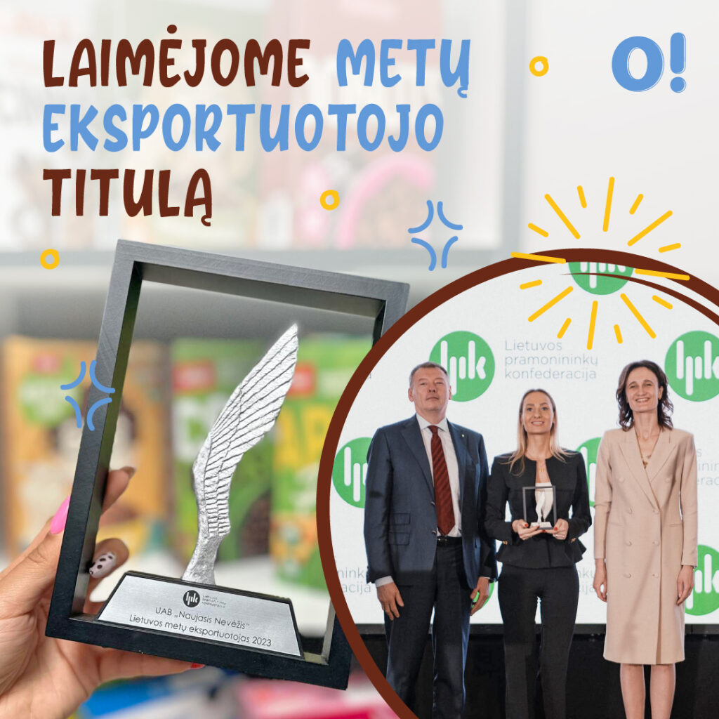 UAB ,,Naujasis Nevėžis” pelno ,,Metų eksportuotojo 2023″ titulą