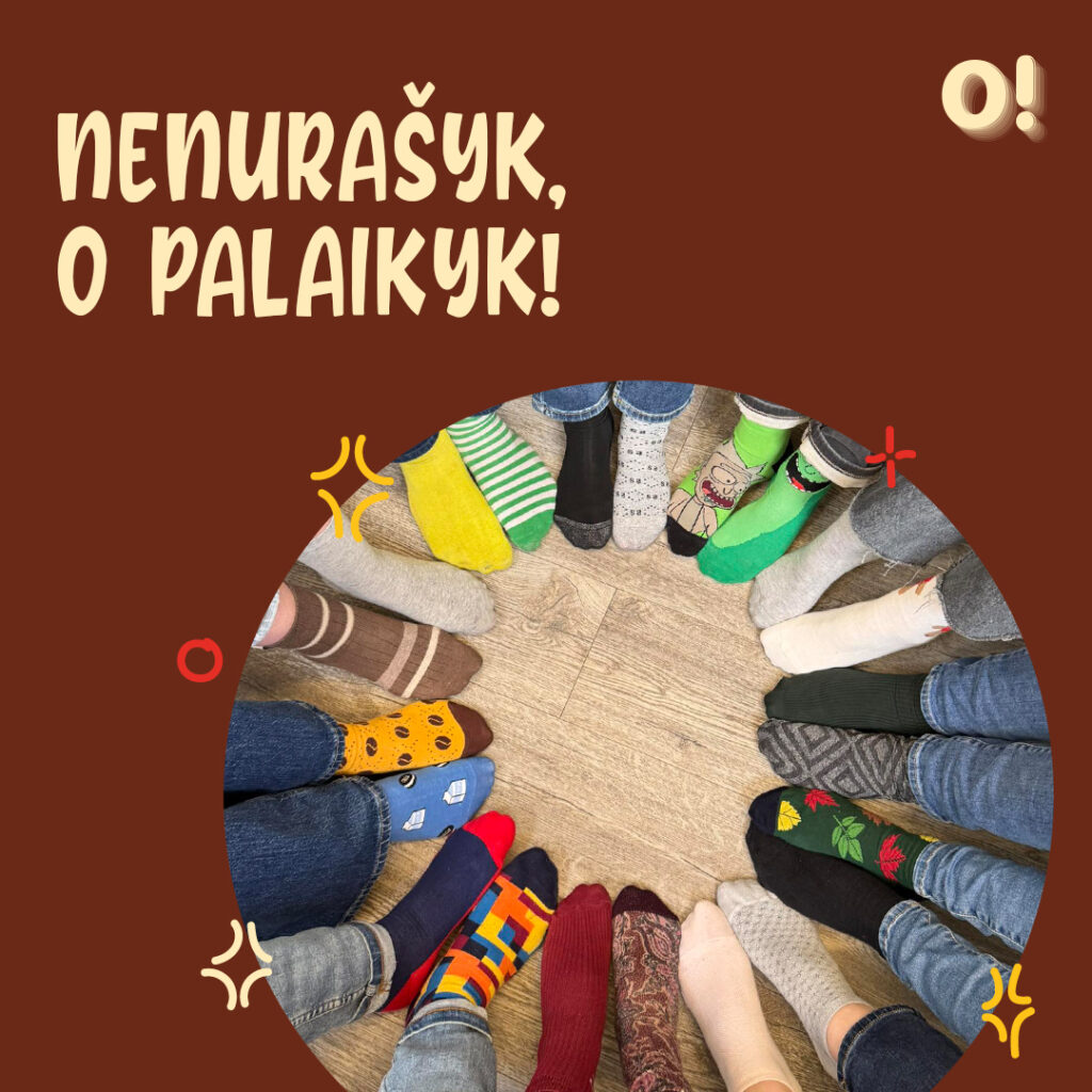 Nenurašyk, o palaikyk!