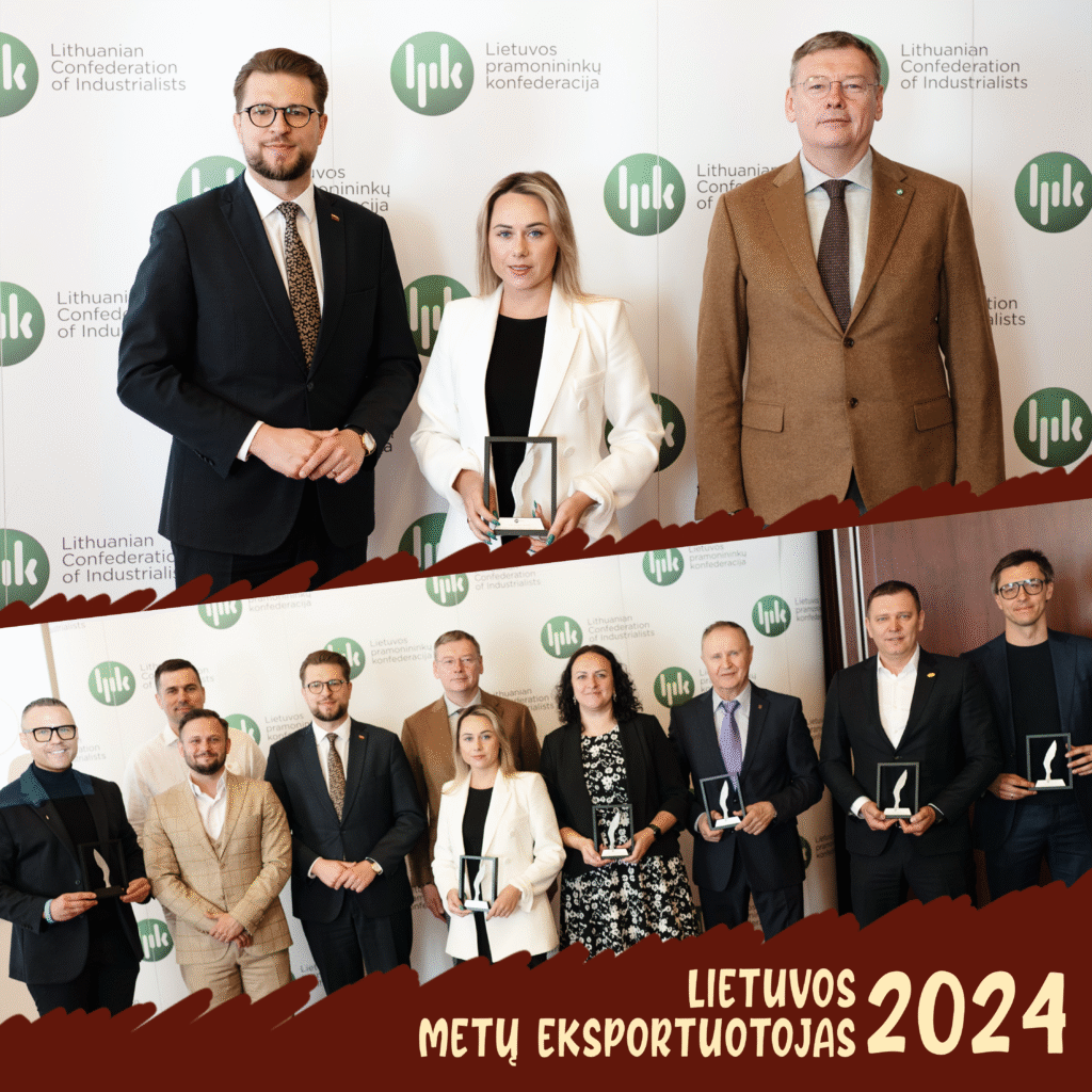 UAB ,,Naujasis Nevėžis” laimėjo ,,Metų eksportuotojo 2024″ titulą