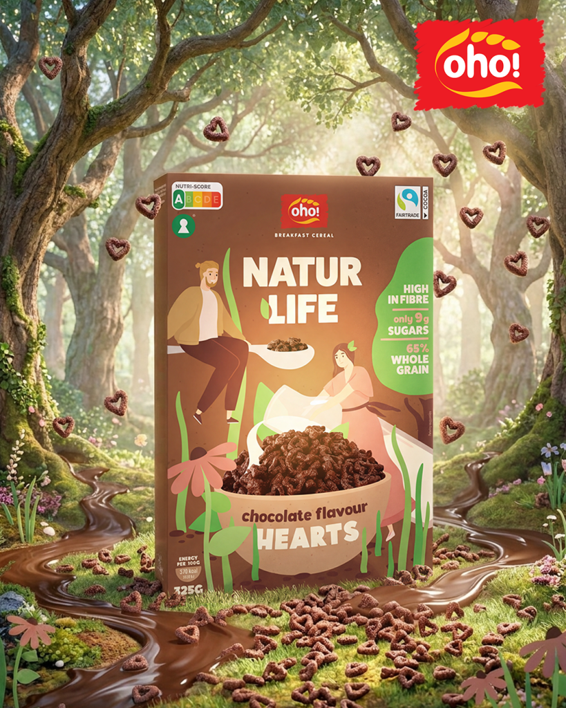 Oho! Chocolate Flavour Hearts